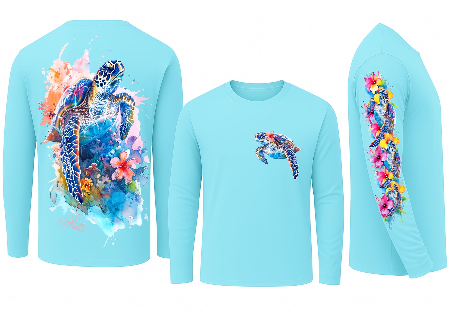 トップス Sunsea 29th GURUGURU turtle long-T NIGHTHAWKS | SUNSEA 29th Collection Turtle LONG-T GURUGURU