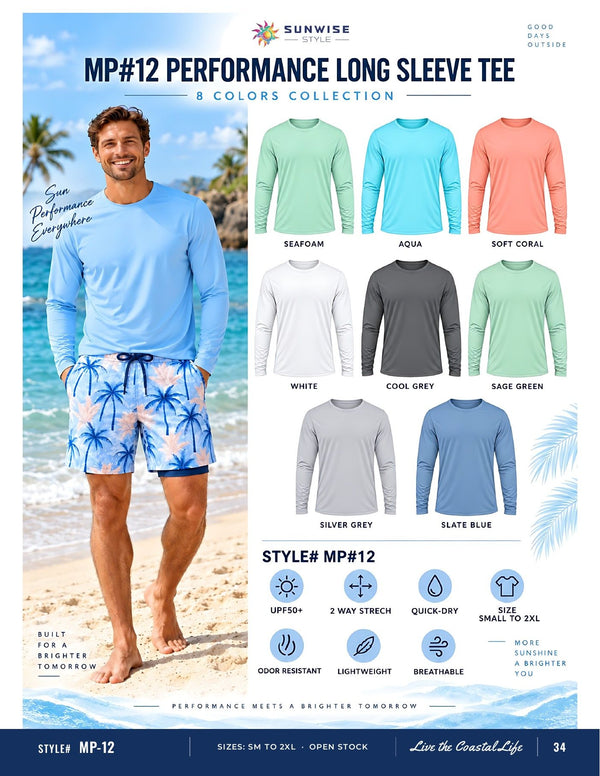 Sunwise Style Performance Tees & Hoodies